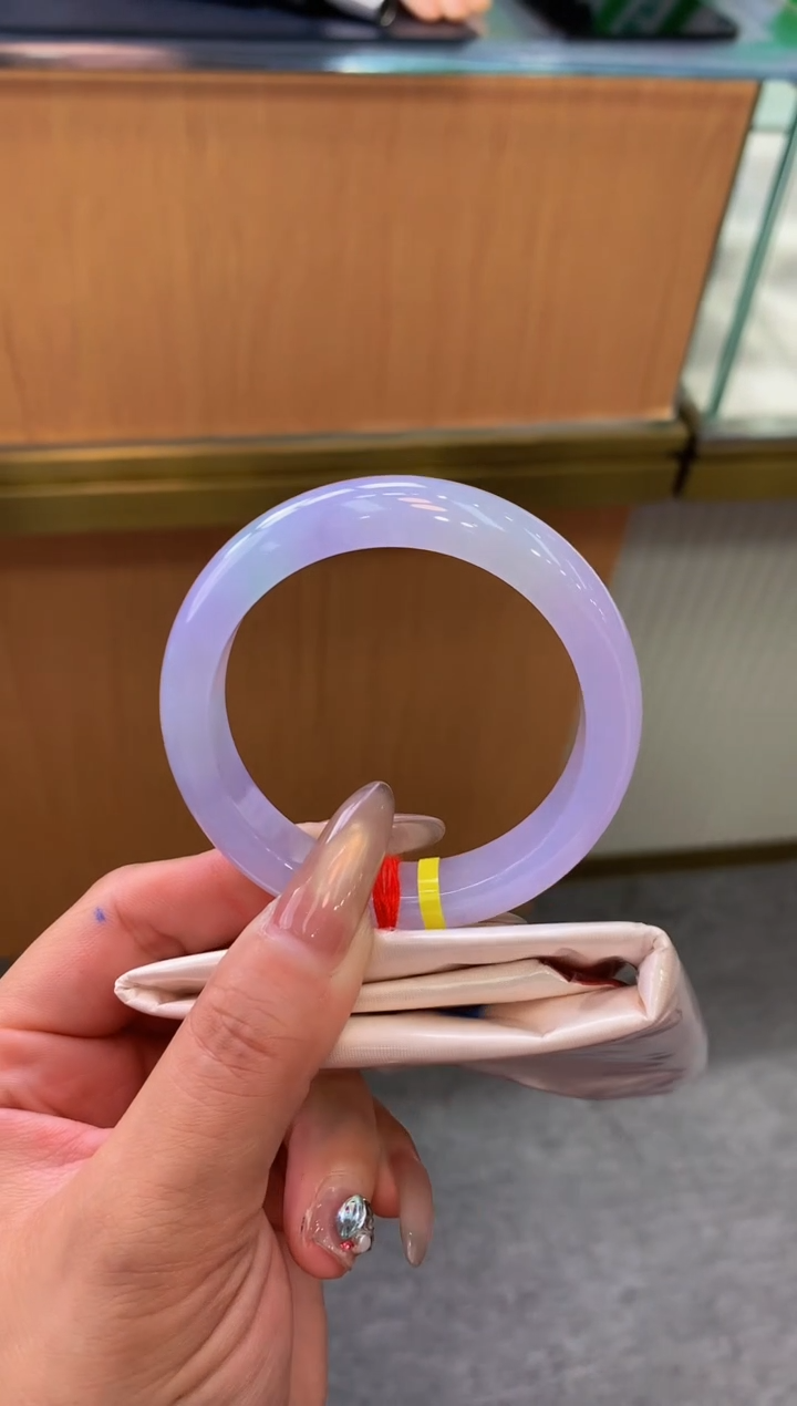 未镶嵌手镯翡翠-F140-正圈52.2-全款8.8万-定金2万