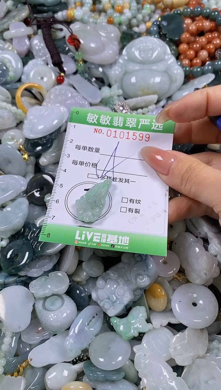 【闪购商品】翡翠颈饰未镶嵌闪购链接0101599