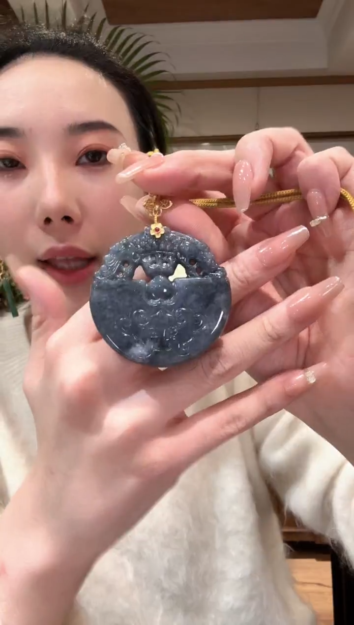 【闪购商品】翡翠颈饰未镶嵌国风