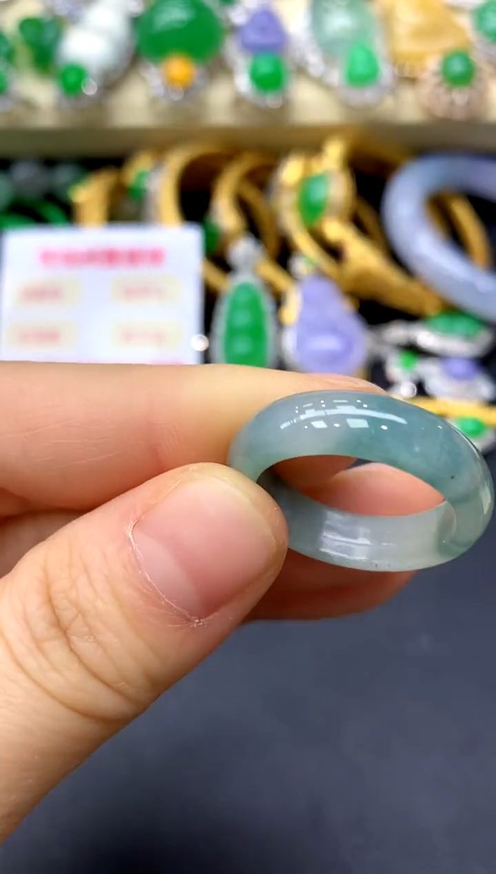 未镶嵌戒指翡翠74-中国好珍宝