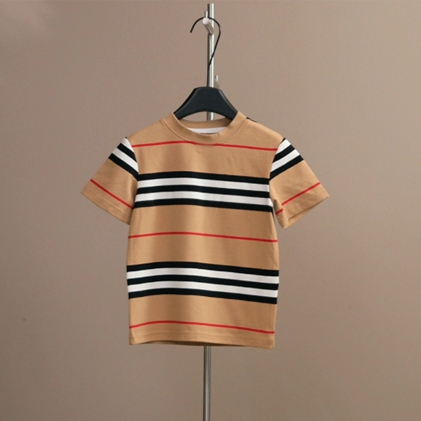 纯棉经典条纹短袖春夏圆领新品T恤
