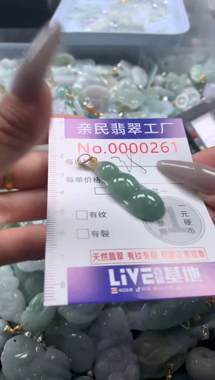 颈饰未镶嵌翡翠261