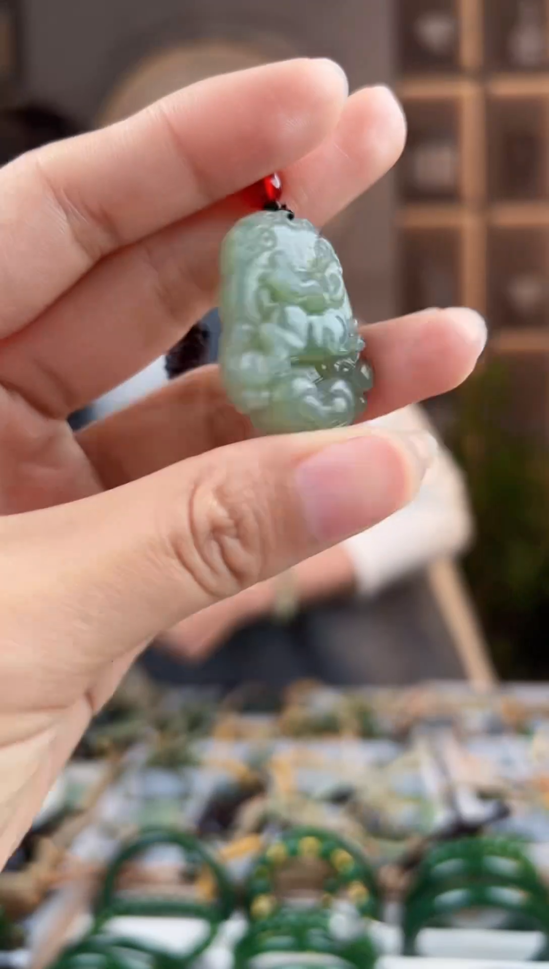 颈饰未镶嵌和田玉拍一发一，拍一发一