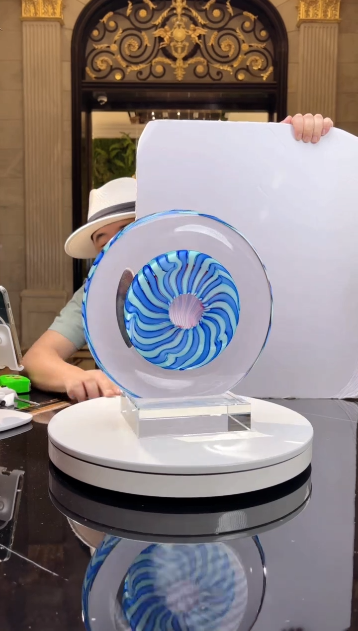 茶宠琉璃艺术摆件B187