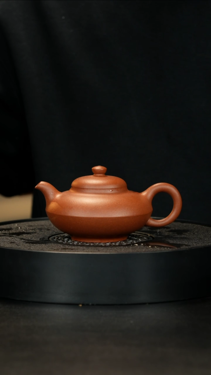 紫砂茶壶精挑宝山红泥曼生合欢超级大漏