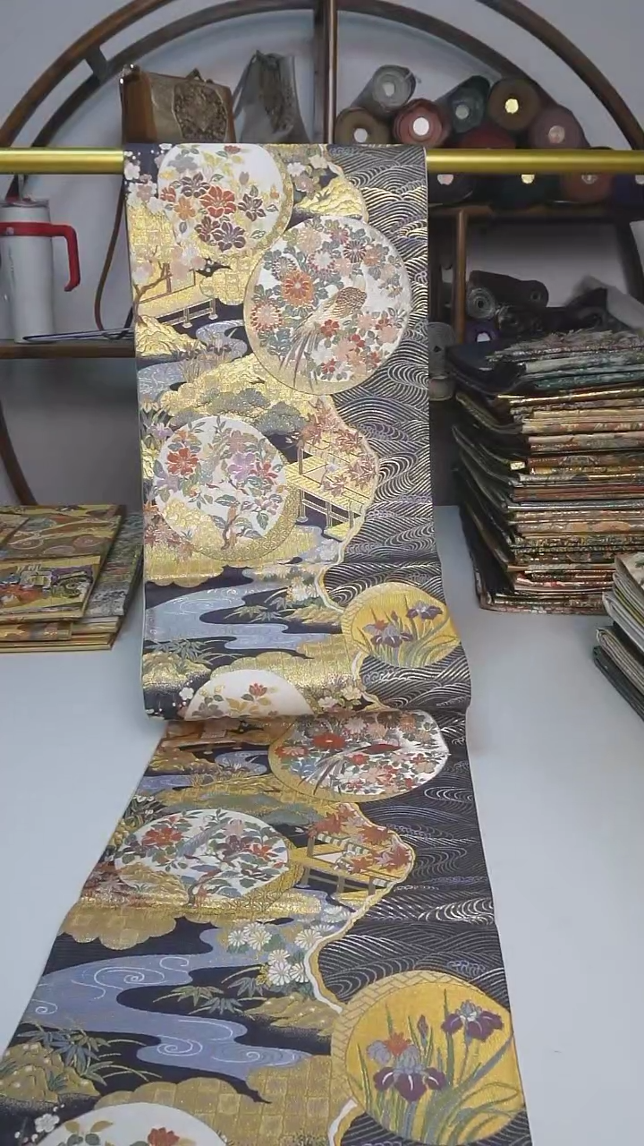 【闪购商品】织绣57西阵织六通团花