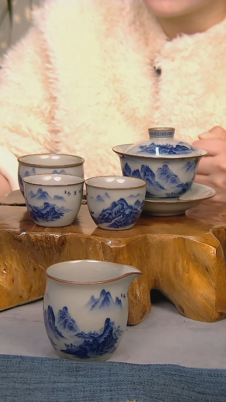 【闪购商品】简装家用款5件套 陶瓷家用茶具系列