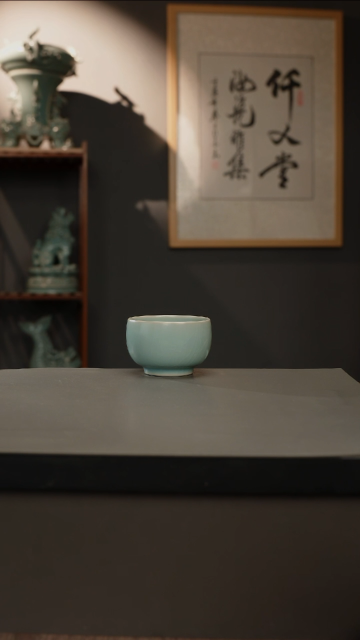 【闪购商品】杯仿古釉原矿 罗汉