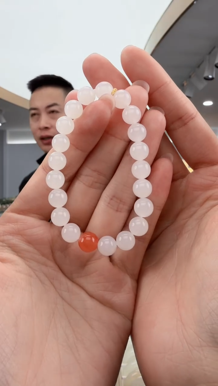 未镶嵌手串和田玉远*43