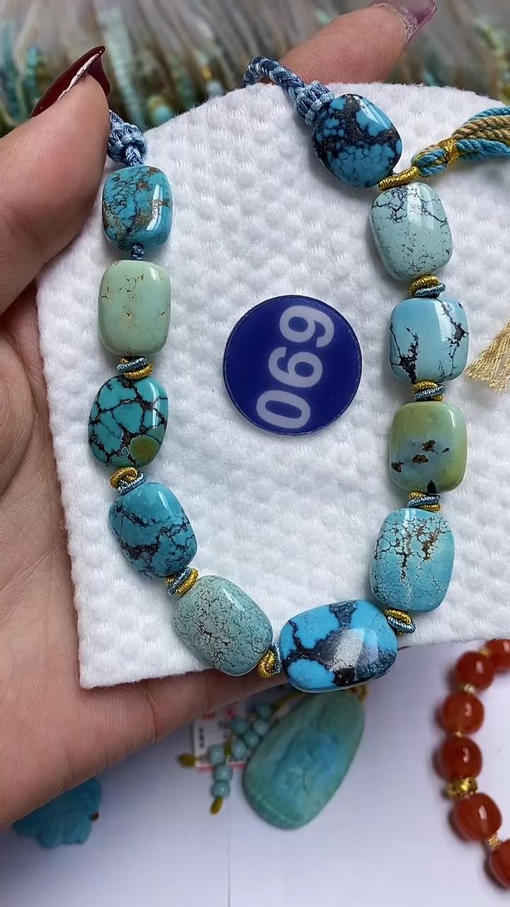 【闪购商品】绿松石项链未镶嵌690