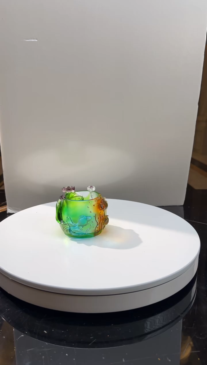 【闪购商品】茶宠EML006金鱼琉璃摆件