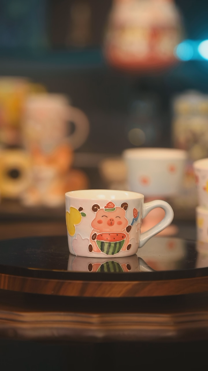 【闪购商品】摆件景德镇釉下彩绘设计师款式陶瓷