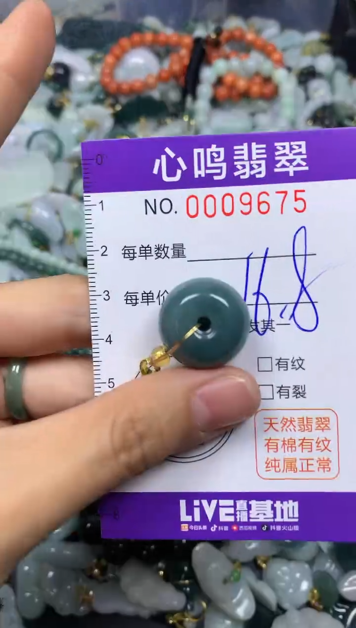 【闪购商品】翡翠颈饰未镶嵌闪购009675