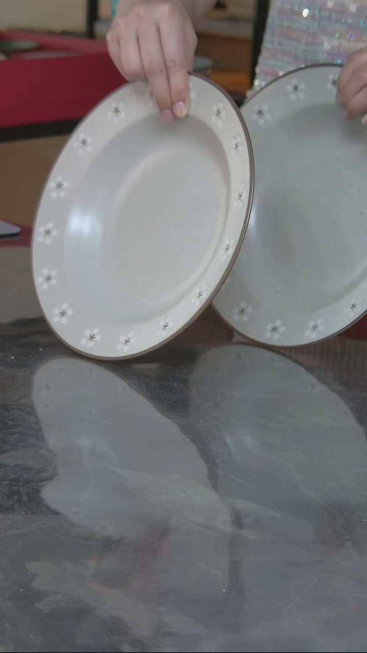 陶瓷KOM9FP日本大盘一对儿23*4