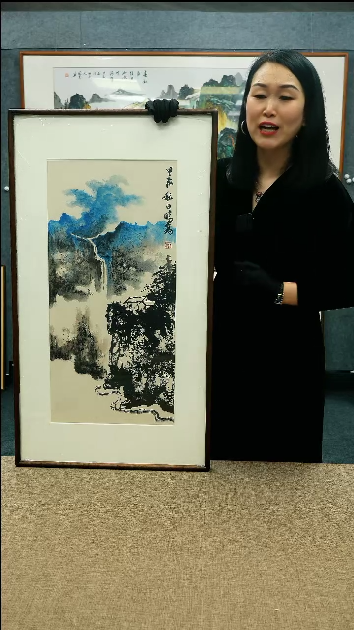 【闪购商品】国画52*92唐鹏高老师山水