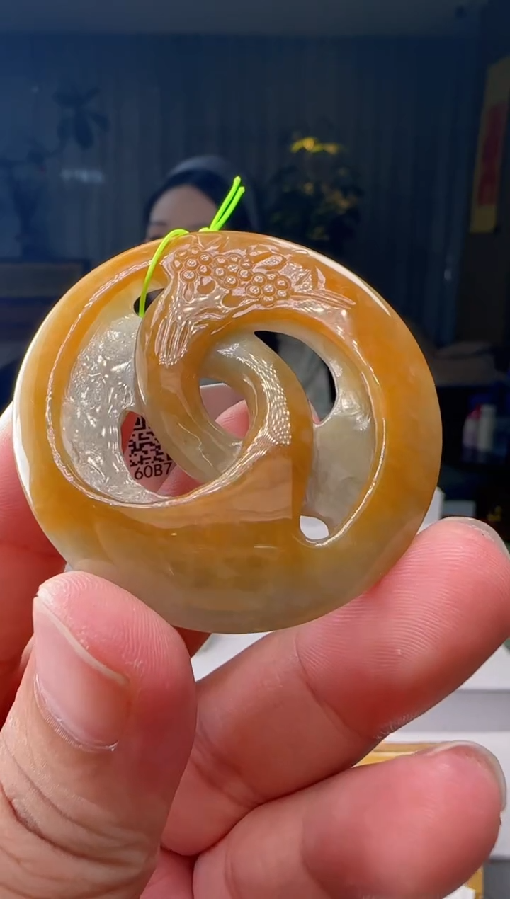 吊坠(不含链)未镶嵌翡翠ZM@@60B7J20322