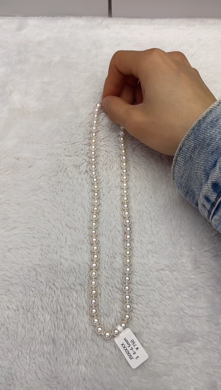 【闪购商品】海水珍珠颈饰未镶嵌AK6-6.5mm（多样性发一）