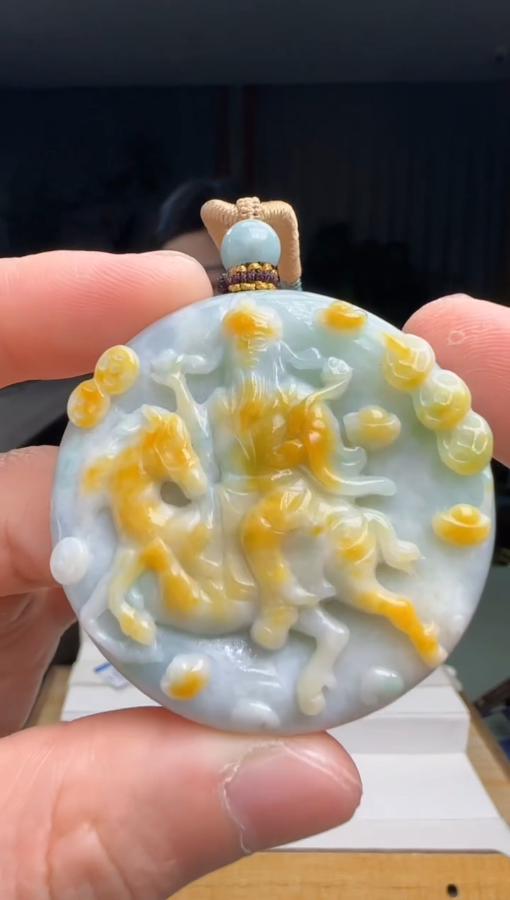 【闪购商品】翡翠吊坠(不含链)未镶嵌DY@@60B7J14620