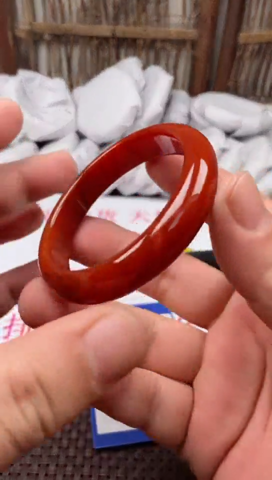 【闪购商品】玛瑙/玉髓手镯未镶嵌415-54/5多样性发货看清圈口下单