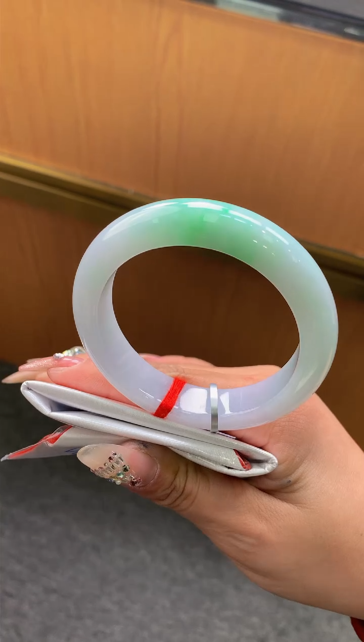 未镶嵌手镯翡翠-F252-正圈54