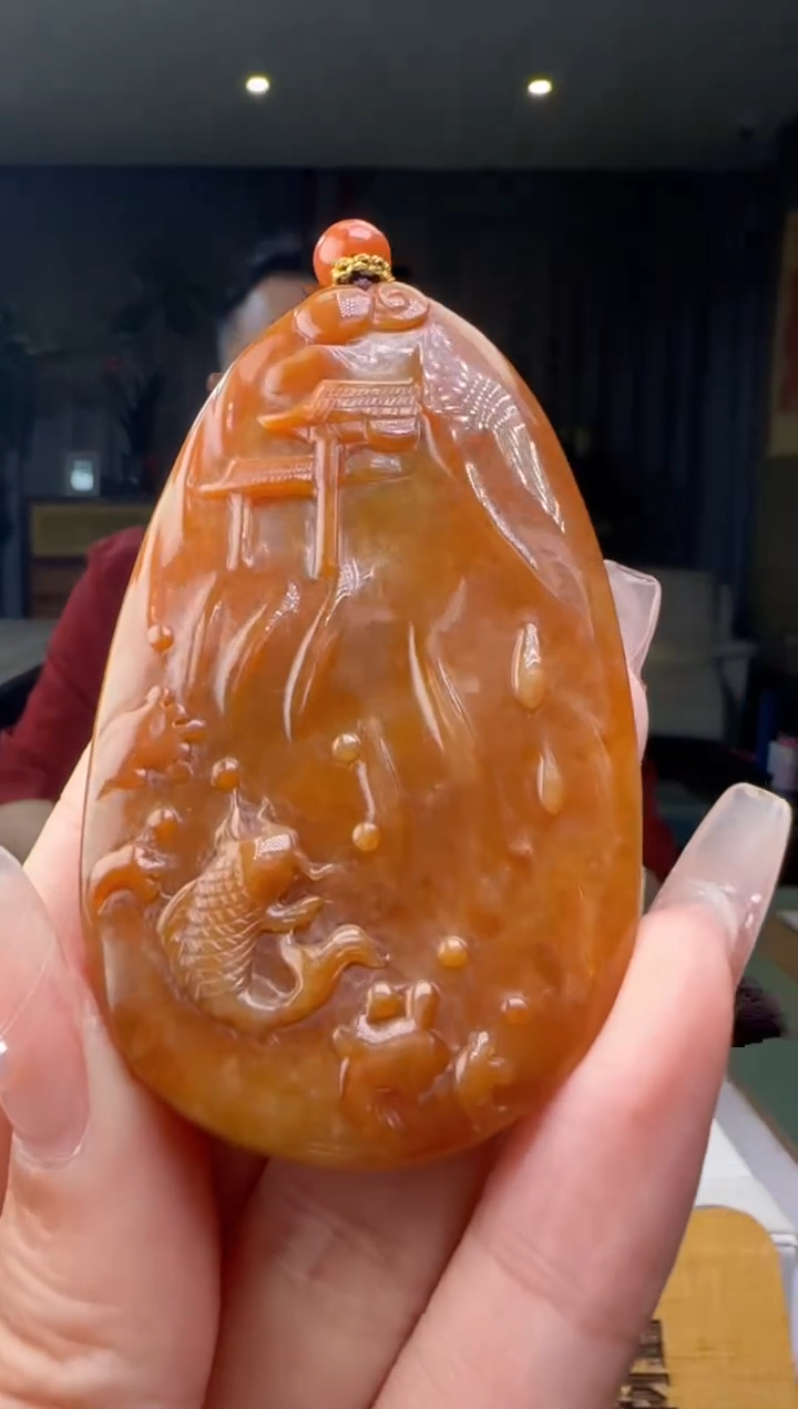 【闪购商品】翡翠吊坠(不含链)未镶嵌MM@@960Q3J12130