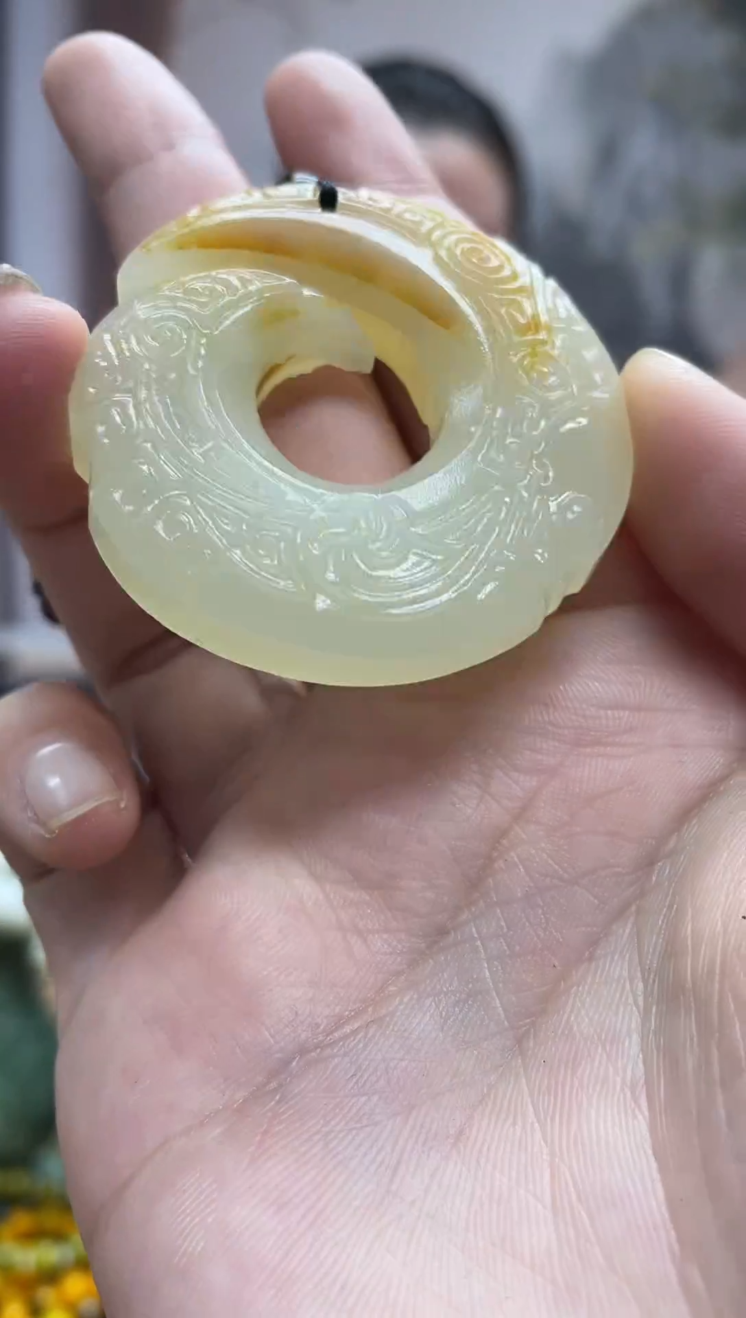 未镶嵌岫玉吊坠·