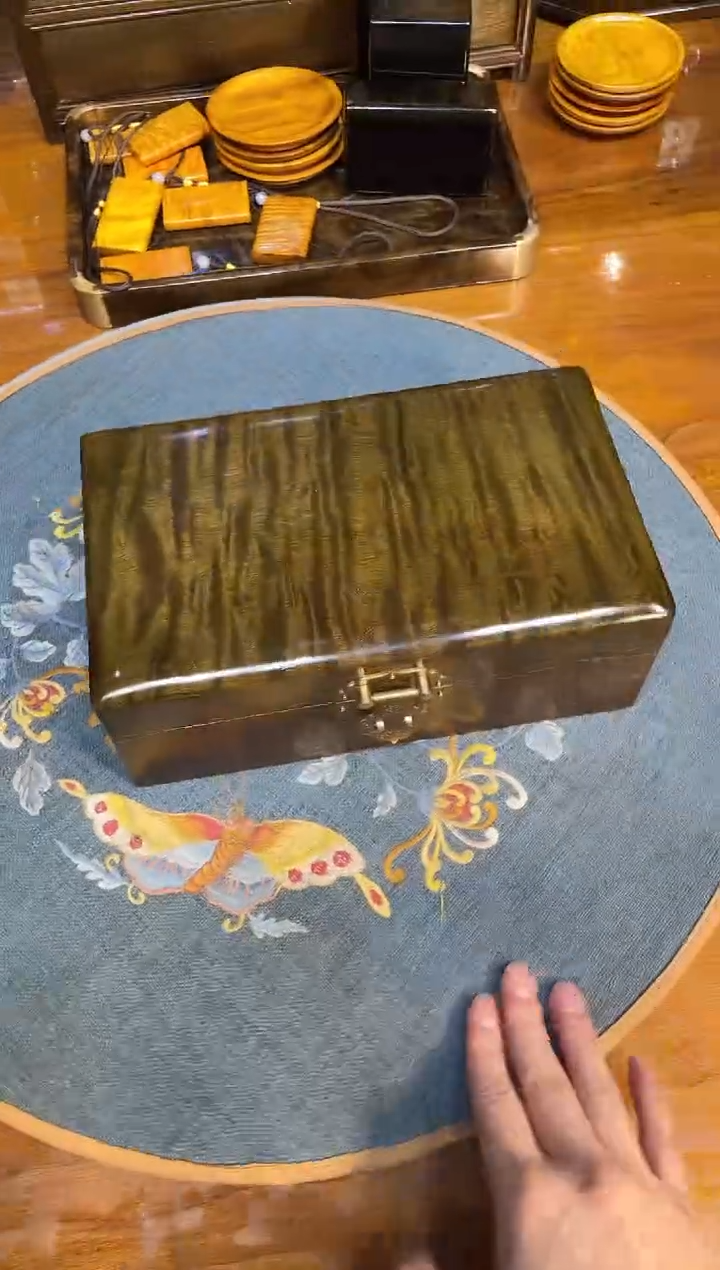 乌木类成套家具乌木首饰盒 s3