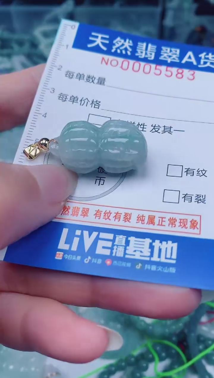 颈饰未镶嵌翡翠00005583