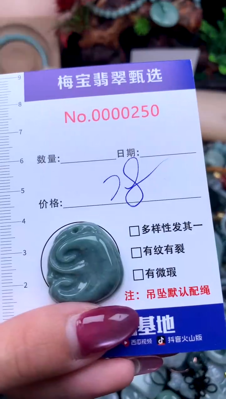 颈饰未镶嵌翡翠早28