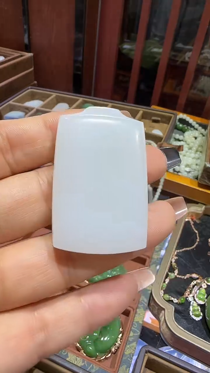 和田玉未镶嵌挂件27【宏钰0421】