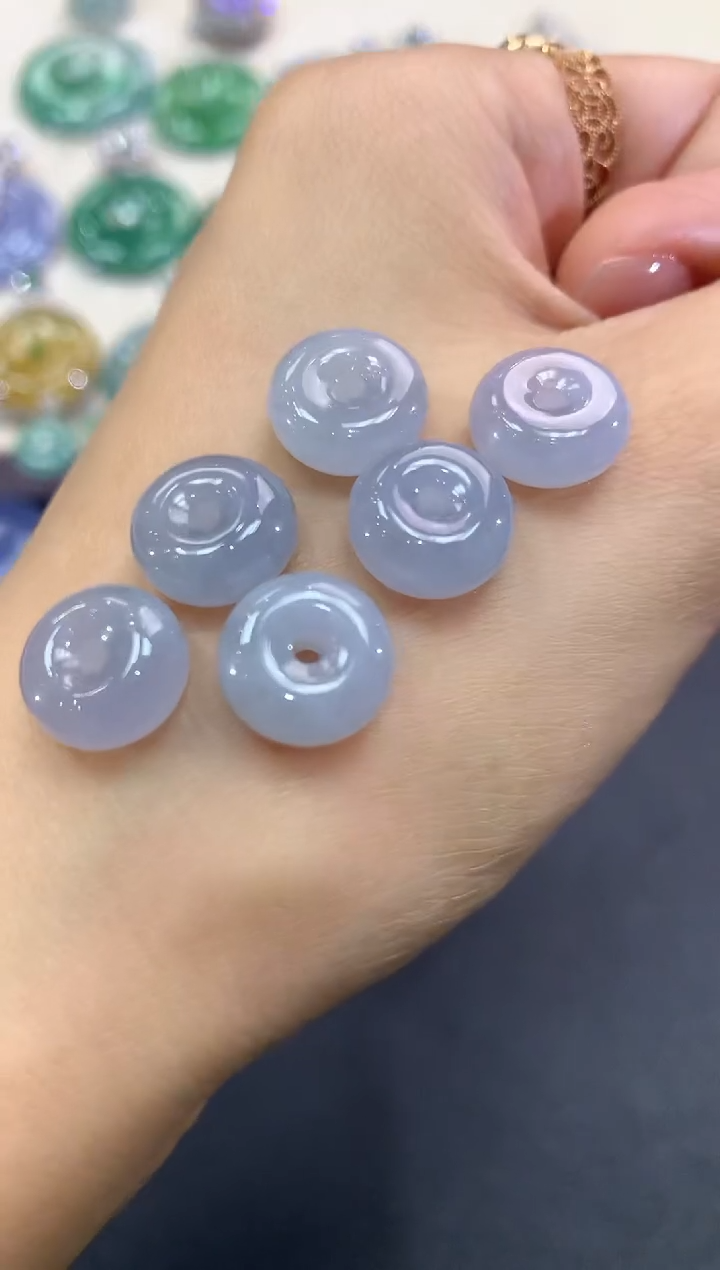 【闪购商品】翡翠吊坠(不含链)未镶嵌a1多样性一件发货紫货有色差