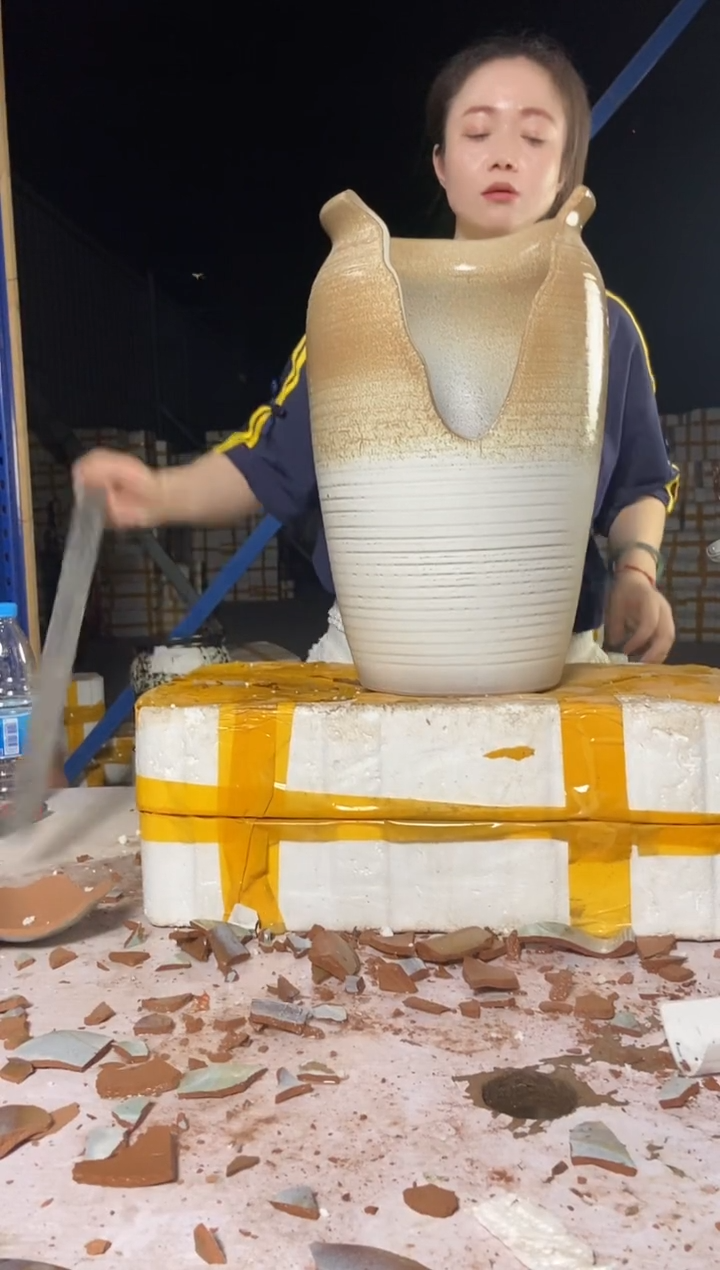 宜兴紫砂粗陶花盆22/38