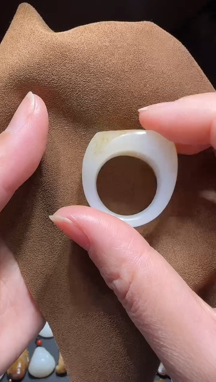 【闪购商品】和田玉戒指未镶嵌玉戒