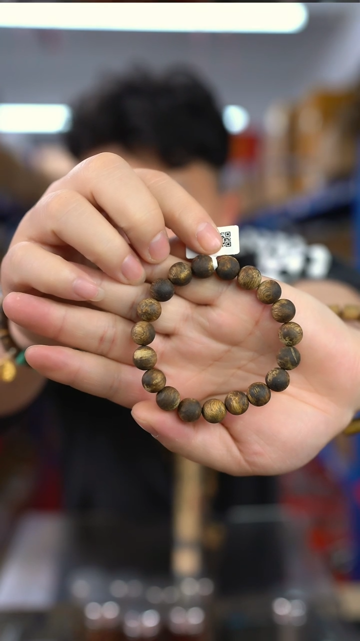 【闪购商品】沉香木手串莞香系女儿香1.1圆珠单圈8g+