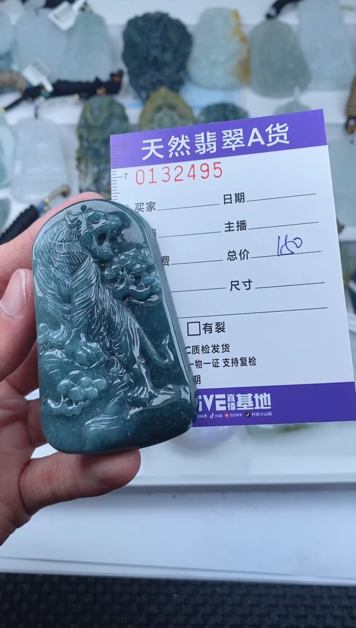 【闪购商品】翡翠颈饰未镶嵌       495