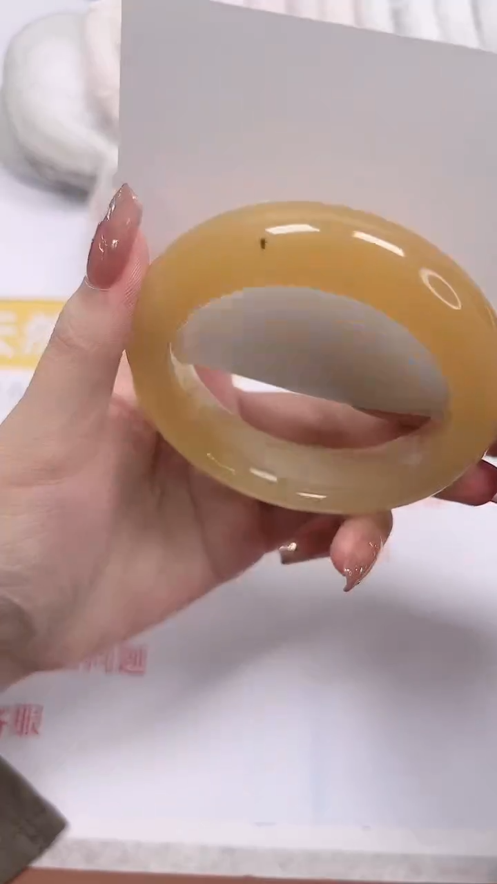 石英质玉手镯未镶嵌a333-55.3