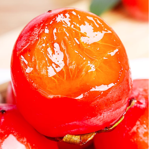 【催熟变软食用】陕西临潼流心火晶柿子30枚单果50-70g坏果包赔