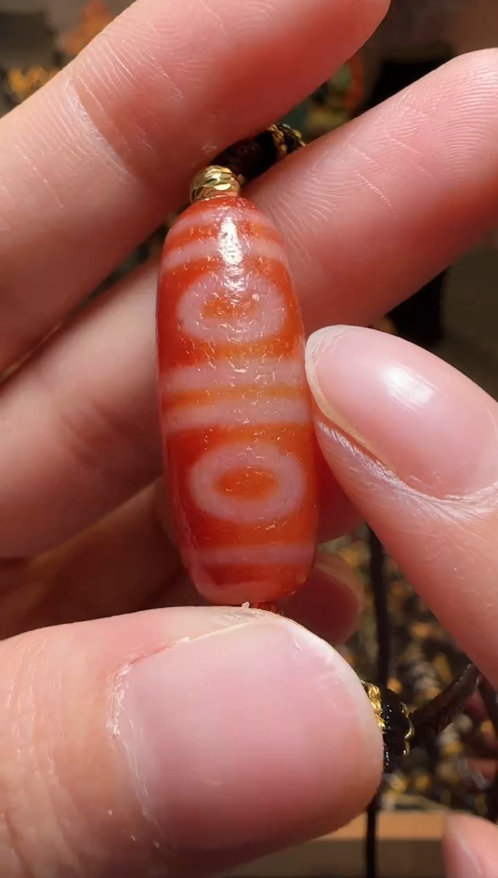 【闪购商品】玛瑙吊坠18K金镶嵌吊坠