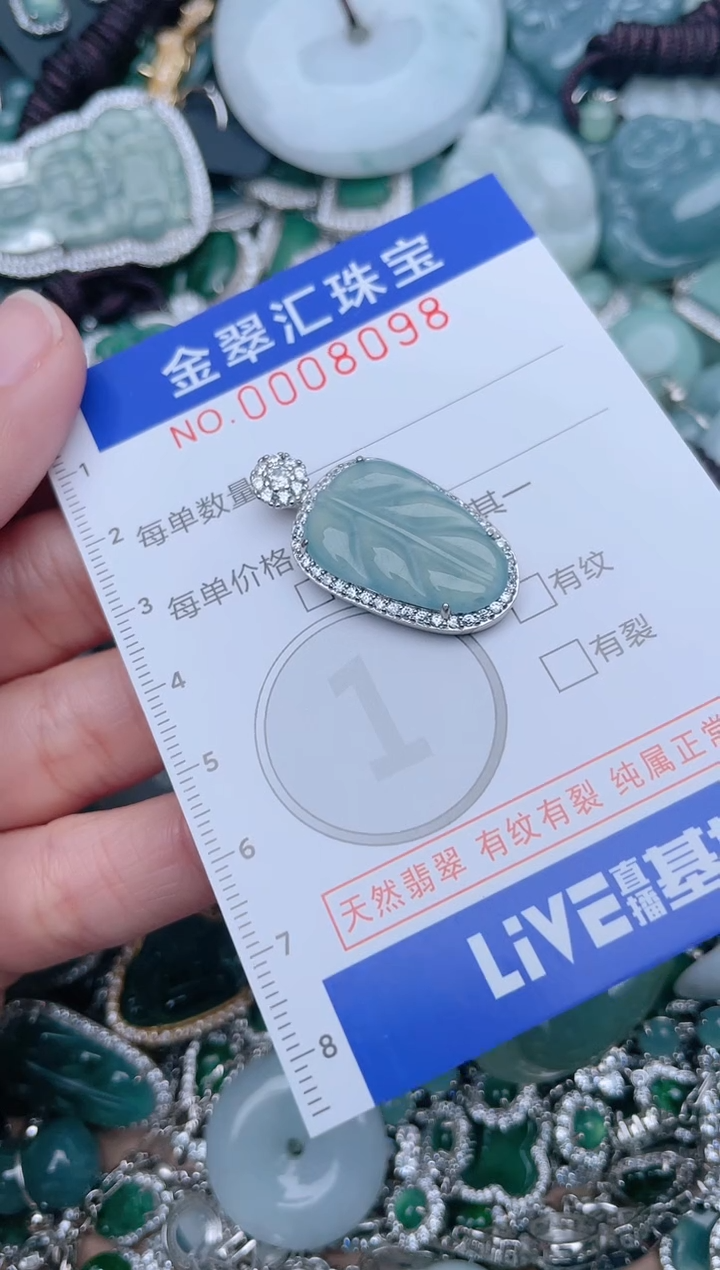 【闪购商品】翡翠颈饰未镶嵌8098..1.