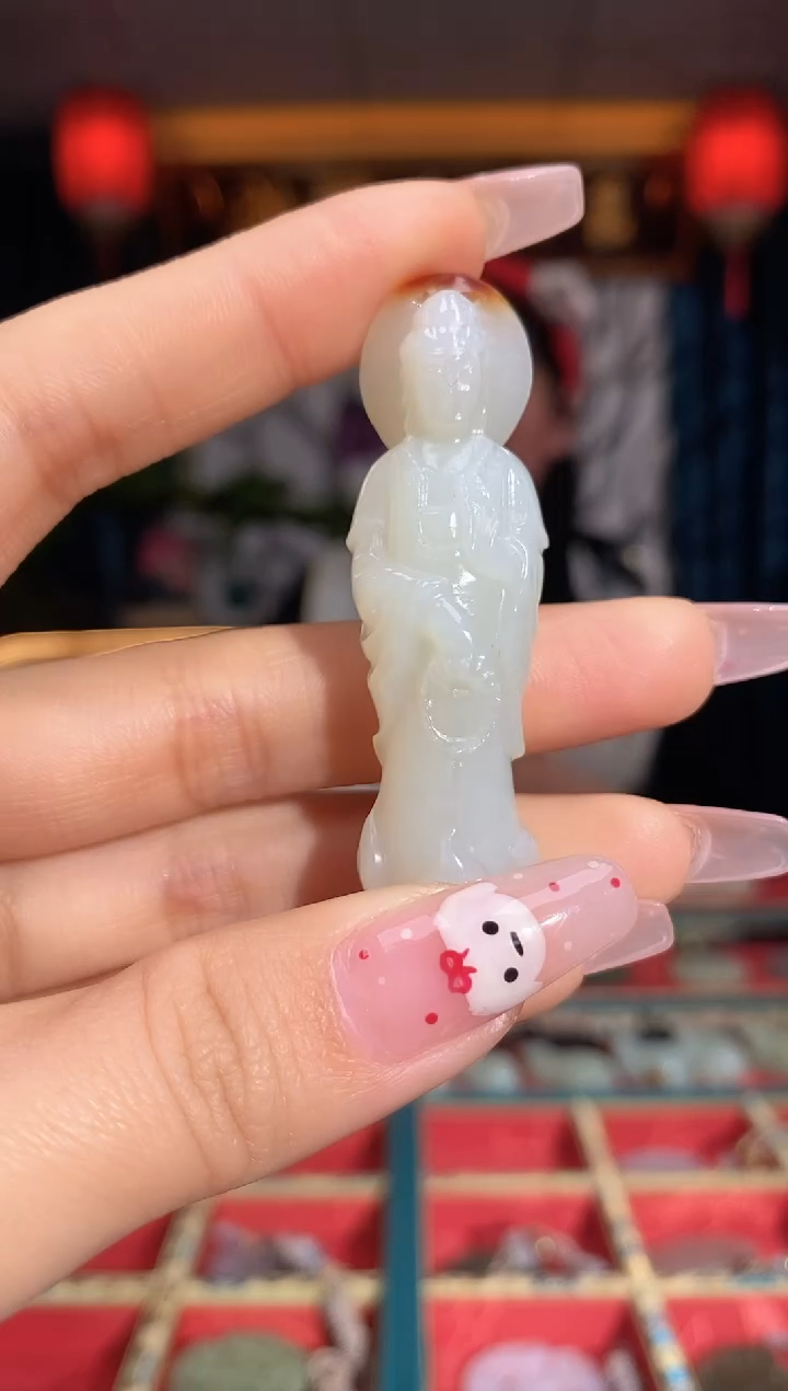 【闪购商品】和田玉颈饰未镶嵌观音