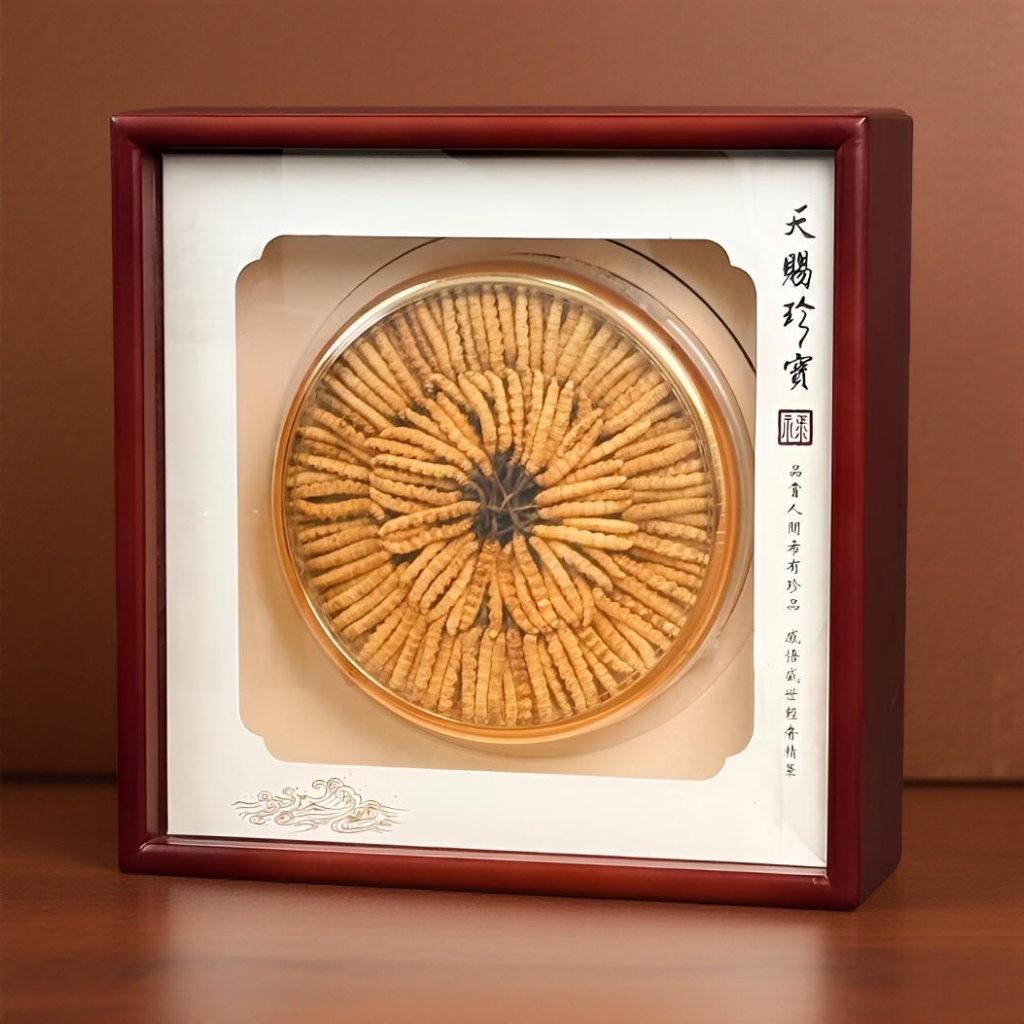 200根4根/克大草冬虫夏草2025年头期草高档礼盒年货送礼滋补煲汤