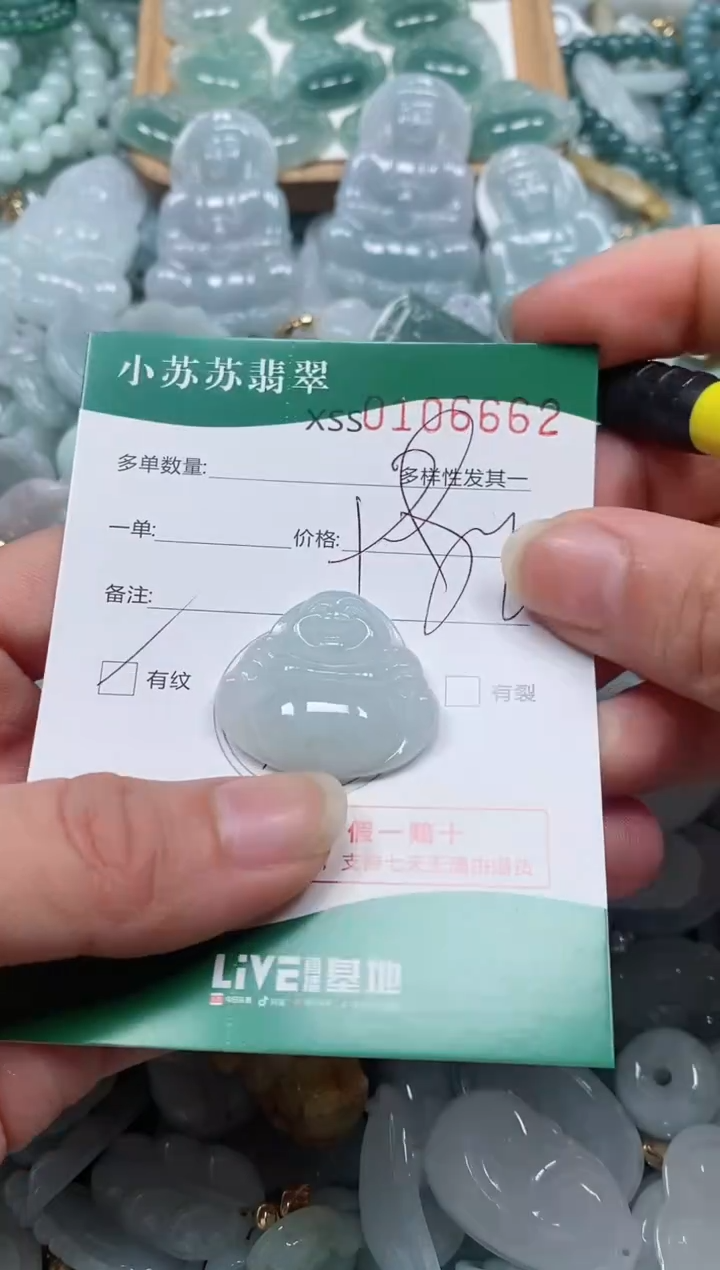 【闪购商品】翡翠颈饰未镶嵌闪购商品0106662