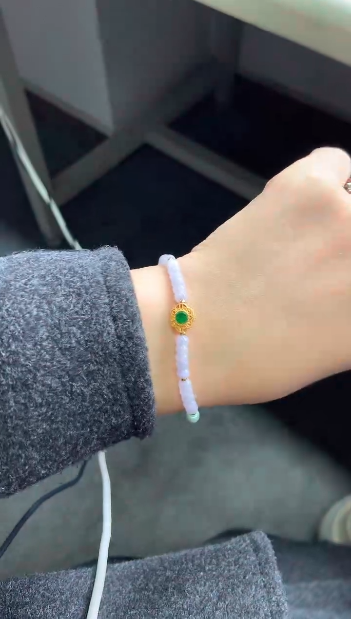 【闪购商品】翡翠手链未镶嵌33182「多样性发货一个」