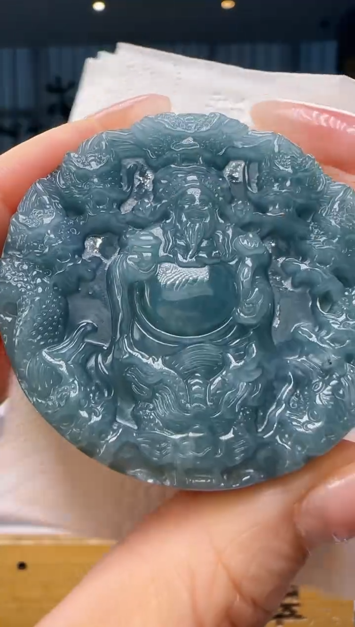 颈饰未镶嵌翡翠多样性发其一YJ@@60B7J07093