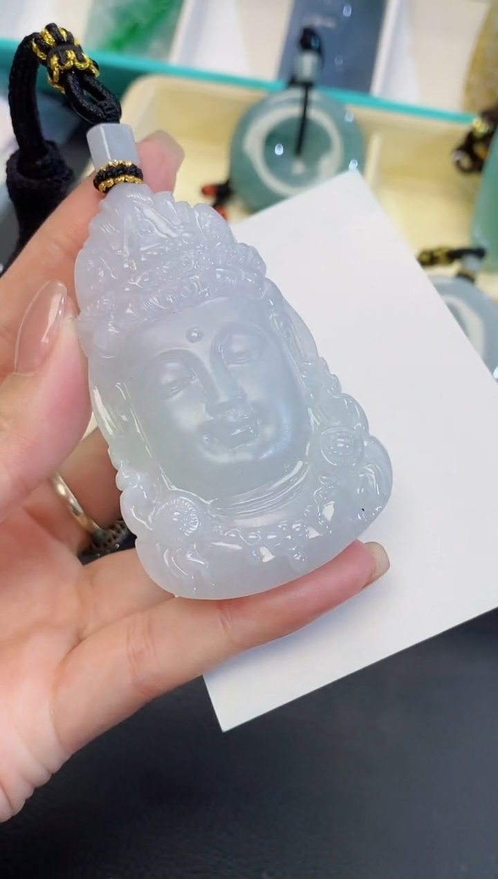 颈饰未镶嵌翡翠缅甸天然翡翠