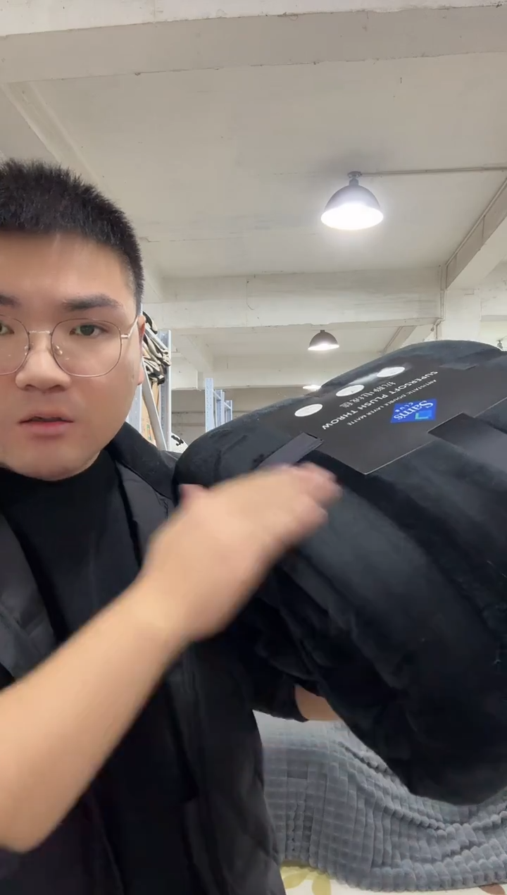 兔毛清货【2*2.3米毯子】外贸原单毛毯底价清货拼手速