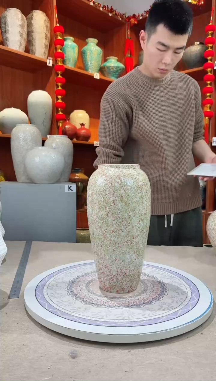 【闪购商品】瓶陶瓷花瓶 无花 绿野仙踪大号