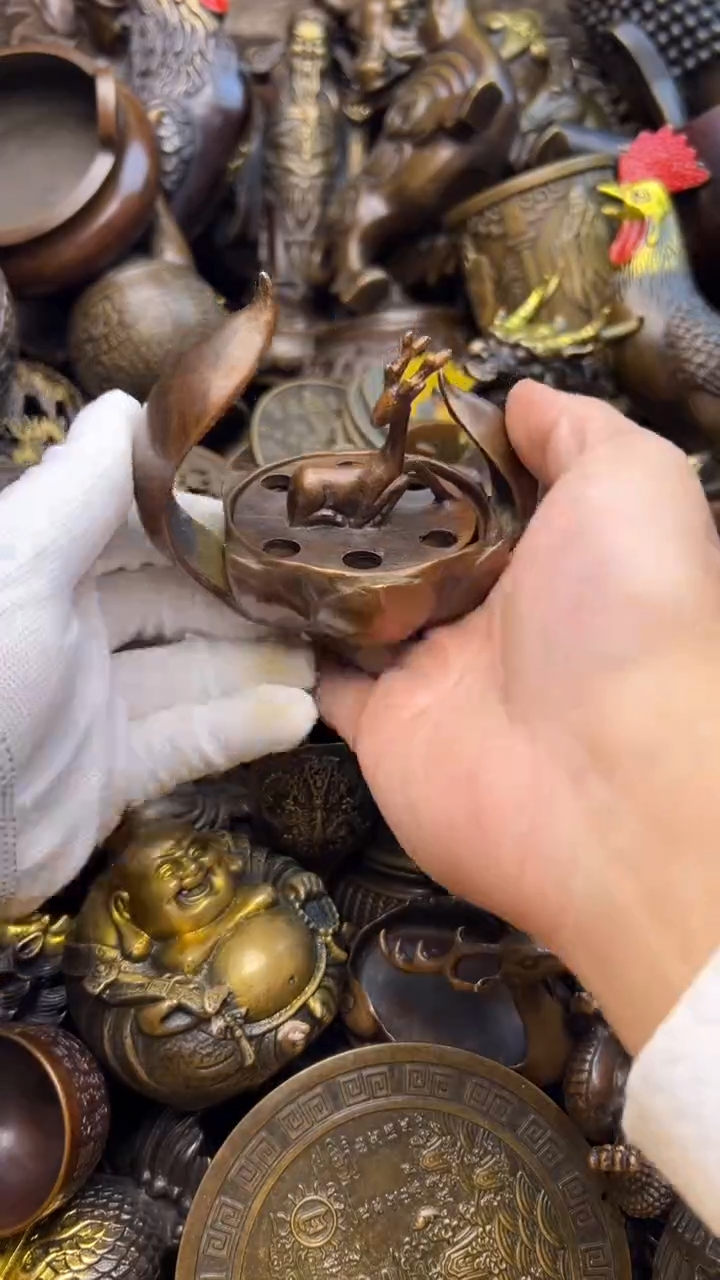 精美铜器，点击下单