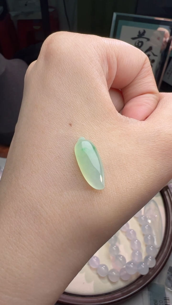 未镶嵌定制翡翠冰晴福瓜