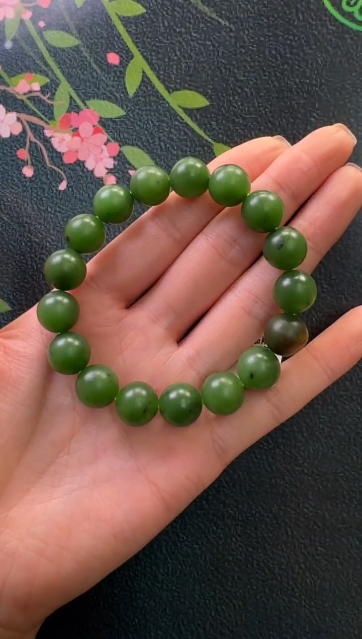 【闪购商品】和田玉（碧玉）未镶嵌手串手串